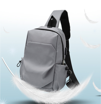 Bolsa de Pecho Impermeable con Carga USB - Diseño Plegable - Image 8