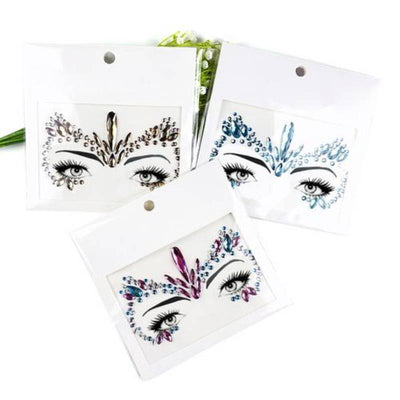 Pegatinas Faciales de Diamante Acrílico Estilo Europeo y Americano - Image 4