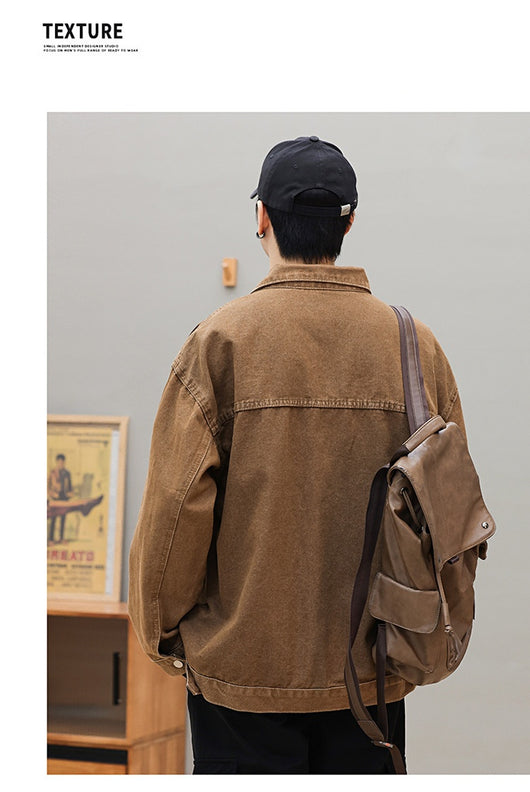 Chaqueta Casual Utility Oversized para Hombre - Image 7