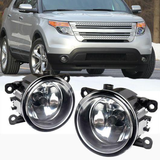 Conjunto de Faros Antiniebla Laterales para Auto en Negro