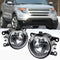 Conjunto de Faros Antiniebla Laterales para Auto en Negro