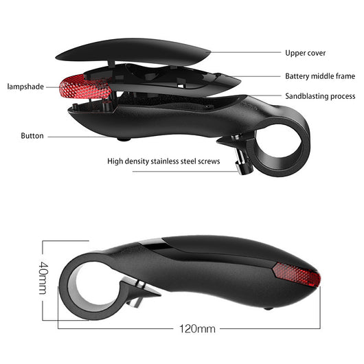 Luz LED para Bicicleta con Manillar de Presión - Image 3