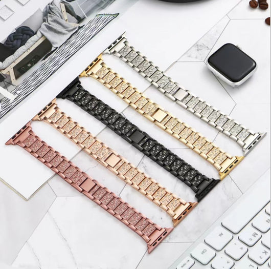 Correa de Cadena de Diamantes para Apple Watch - Compatible con Todos los Modelos - Image 8