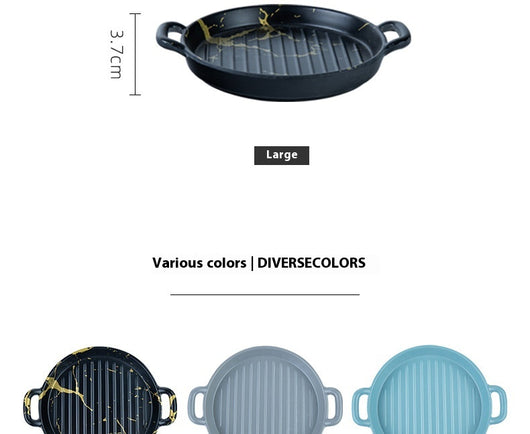 Plato Occidental Melamina Binaural para Barbacoa Creativa - Image 27