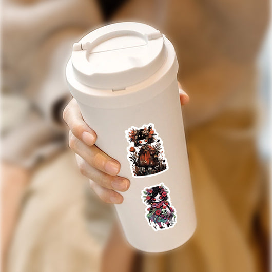 Funda para Celular Zombie Horror con Stickers Impermeables Diseño Thriller - Image 7