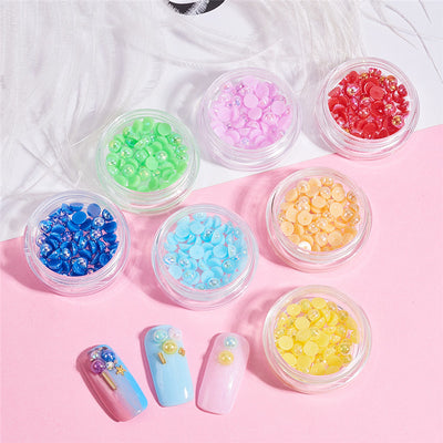Torno de Uñas con Diseño de Perla Imitada