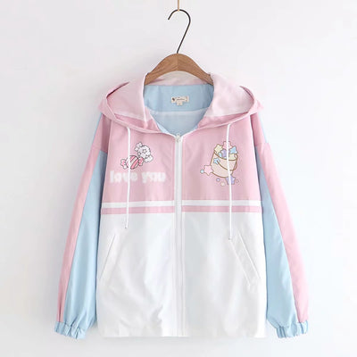 Cardigan Estampado con Capucha - Image 12