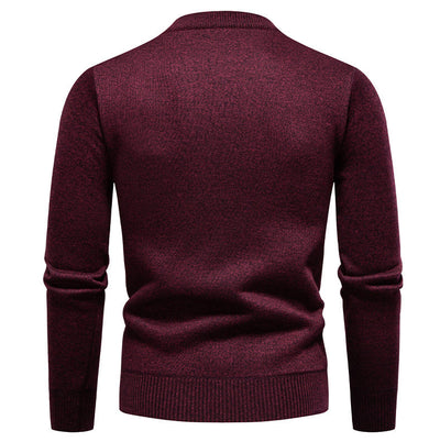 Suéter Tejido Cuello Redondo Cálido y Casual para Hombre - Image 15