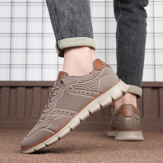 Tenis Deportivos Grandes Transpirables con Estampado de Letras - Image 7