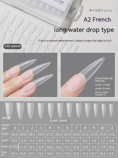 Uñas Trapezoidales Largas sin Lijado - Diseño Profesional - Image 7