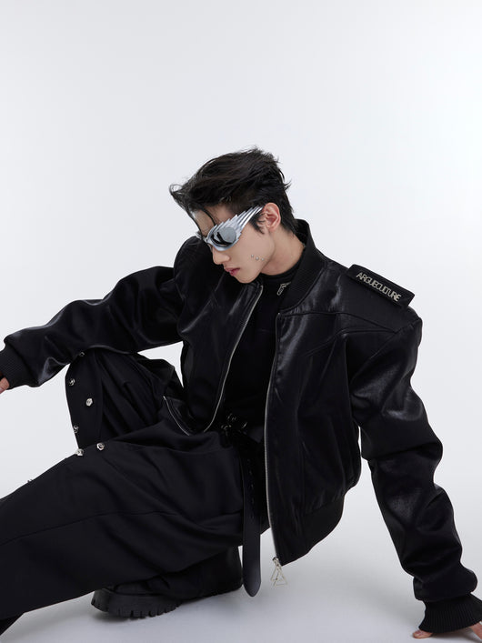 Chaqueta de Algodón Corta para Hombre con Doble Cierre - Image 3