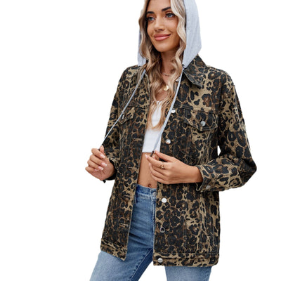 Chaqueta Denim Suelta Retro para Mujer - Image 12