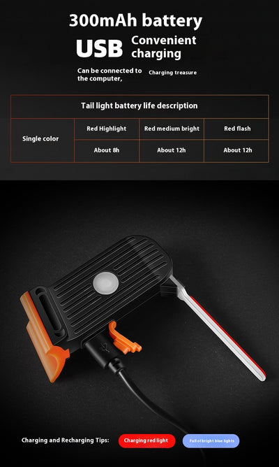 Luz Trasera de Bicicleta Flow con Carga USB - Image 26