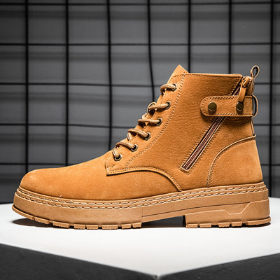 Botas Martin Casuales con Cierre Lateral y Punta Redonda - Image 3
