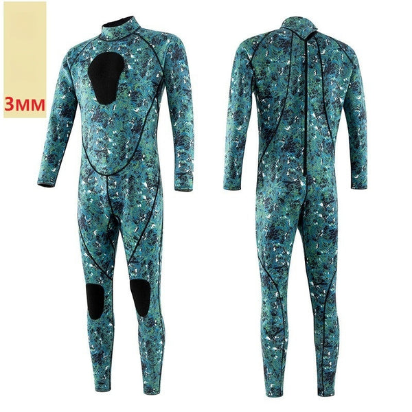 Traje de Baño Protector de Cuerpo Completo 3mm Hombre - Protección Solar y Medusas - Image 4