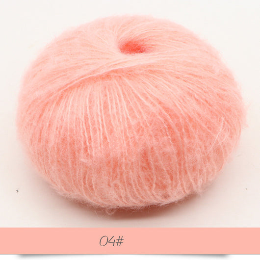 Suéter y chal de mohair para bebé con detalle de tejido - Image 57