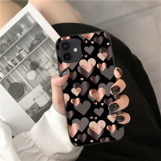 Funda para Celular Mini Corazón con Diseño Geométrico - Image 15