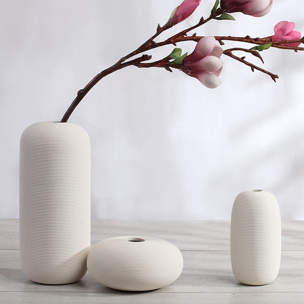 Vajilla de Porcelana Floral con Diseño Minimalista Moderno