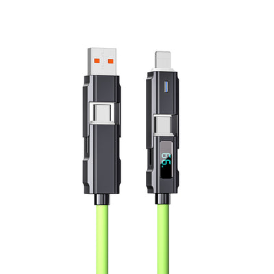 Cable USB-C 4 en 1 con Pantalla Digital y Carga Rápida PD - Image 7