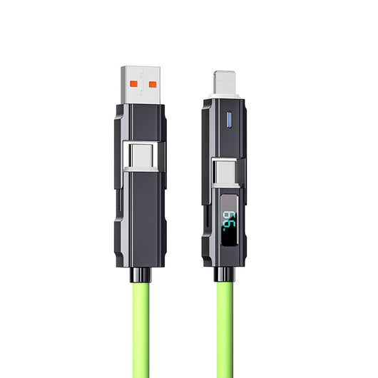 Cable USB-C 4 en 1 con Pantalla Digital y Carga Rápida PD - Image 7