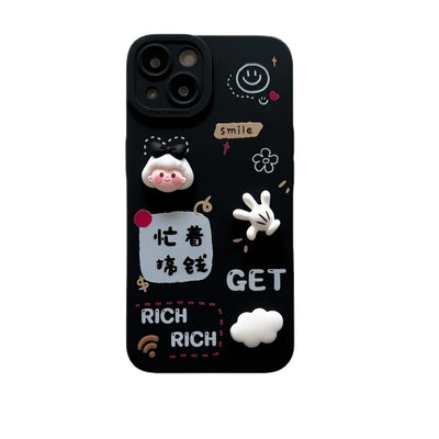 Funda Protectora Año Nuevo con Diseño Animado de Silicona - Image 11