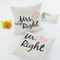 Funda de Almohada de Lino para Parejas Enamoradas