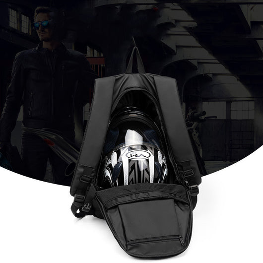 Mochila Impermeable para Motociclista con Soporte para Casco - Image 4