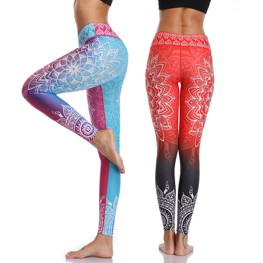 Leggings Deportivos 3D Impresos con Tecnología de Estiramiento - Image 4