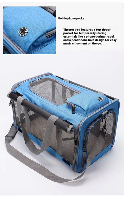 Bolsa Transportadora Premium para Mascotas - Gran Capacidad y Portabilidad - Image 9