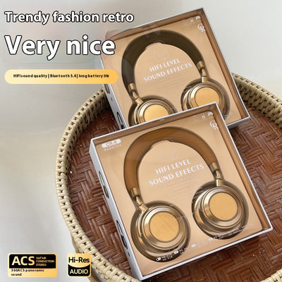 Auriculares Bluetooth Retro Estilo Maletín con Metal - Image 2