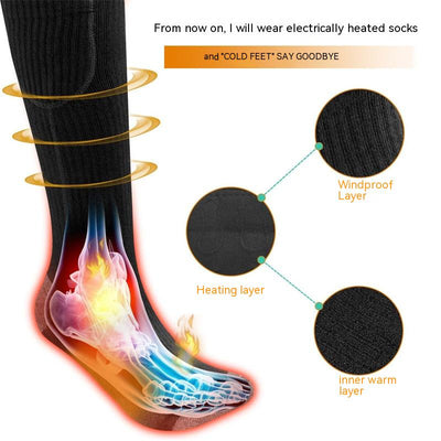 Calcetines Térmicos Eléctricos para Esquí Unisex - Image 19