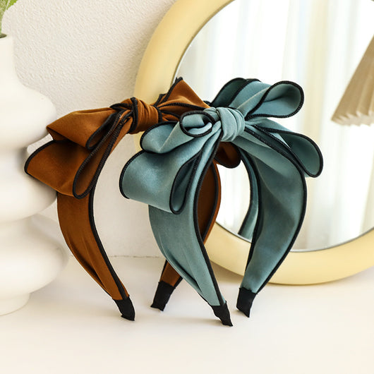 Diadema Coreana con Moño Dulce para Mujer - Image 9