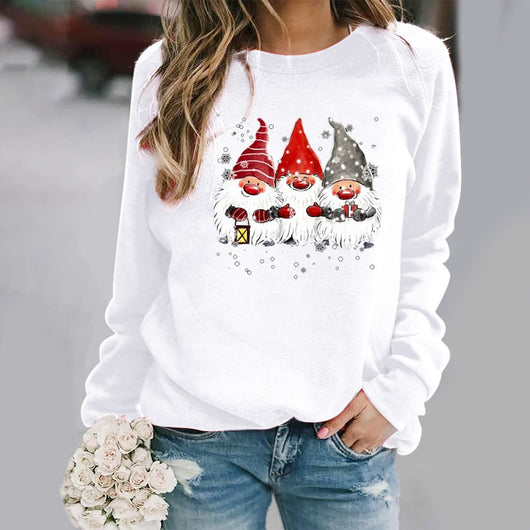 Sudadera de Cuello Redondo con Estampado Gráfico de Manga Larga - Image 5