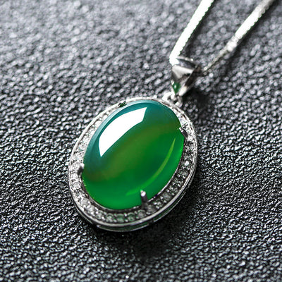 Collar Corto Esmeralda Cristal - Cadena Clavícula - Image 7