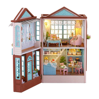 Miniatura de Casa Artesanal de Madera - Colección Adorable para Decorar - Image 5