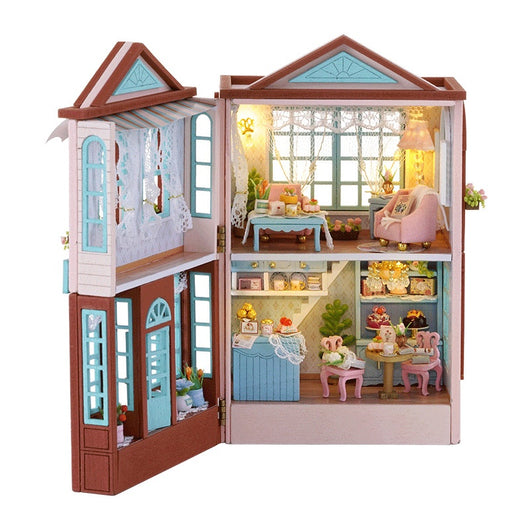 Miniatura de Casa Artesanal de Madera - Colección Adorable para Decorar - Image 5