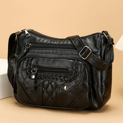 Bolsa Mensajera de Cuero Suave con Textura Avanzada - Image 16