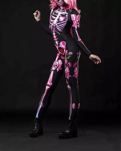 Jumpsuit Calavera Esqueleto para Halloween - Image 9