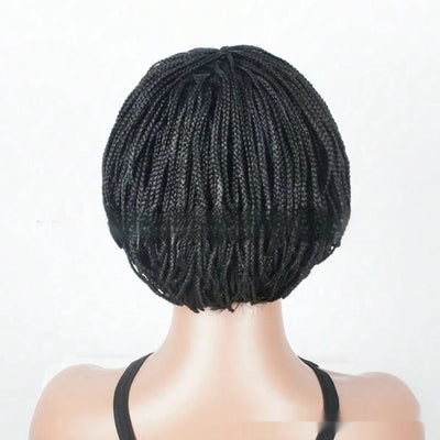 Peluca Trenza de Tres Cabos Corte Champiñón con Dreads - Image 12