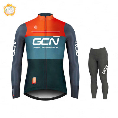 Jersey de Ciclismo Térmico de Manga Larga GCN - Colección Invierno - Image 4