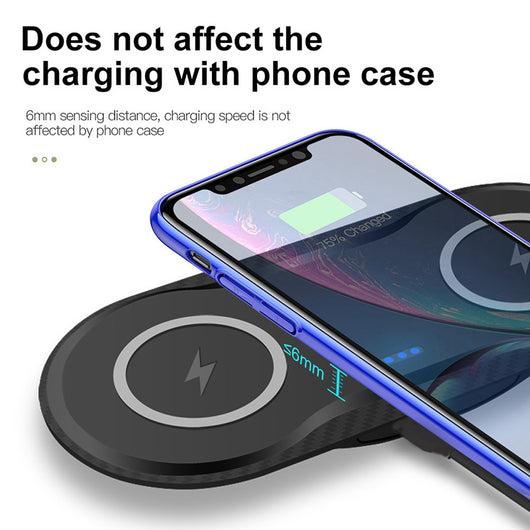 Cargador Inalámbrico Dual para Smartphones - Image 16