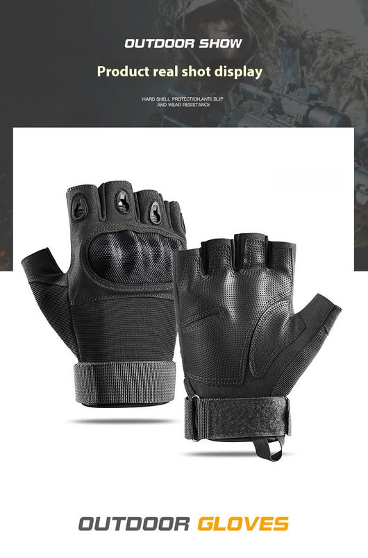 Guantes Tácticos CS de Fibra de Carbono Resistentes al Corte para Combate Profesional - Image 17