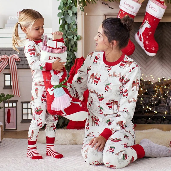 Conjuntos de Pijama de Natal para Toda a Família