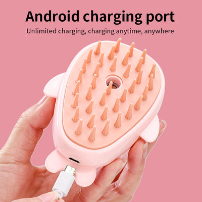 Peine Eléctrico Deslanador para Perros y Gatos con Spray - Image 5