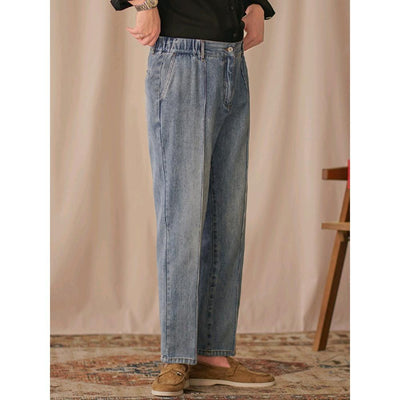 Pantalones Cropped Cintura Elástica Estilo Ejecutivo - Image 5