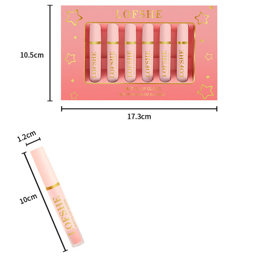 Set de 6 Labiales Mate Larga Duración - Colores Vibrantes Resistentes - Image 7