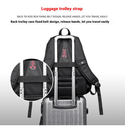 Mochila Escolar de Gran Capacidad Impermeable con Puerto de Carga y Compartimento para Auriculares - Image 19