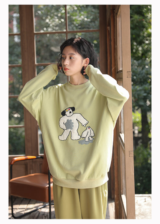 Sudadera Estampada de Manga Larga para Niñas - Image 3