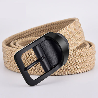 Cinturón de Lona Tejida Versátil para Hombre y Mujer - Image 14