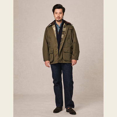 Chaqueta Trench Vintage Bedale en Cera - Estilo Clásico Inglés - Image 2